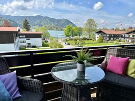 Balkon mit Seeblick