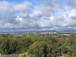 Blick vom Balkon