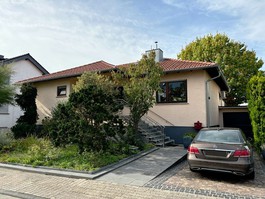 Walmdachbungalow in Massivbauw