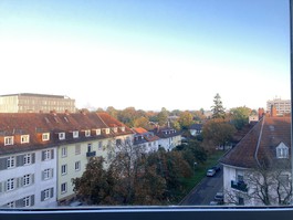 Ausblick aus der Wohnung