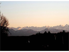 Sonnenuntergang  Karwendel