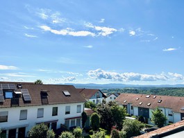 Blick aus dem Dachgeschoss