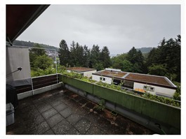 Balkon und Aussicht