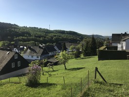 Ausblick vom Süd-Balkon