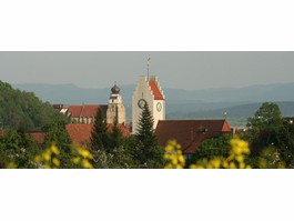 Blick auf die Stiftskirche