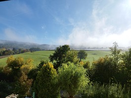 Aussicht vom Balkon 