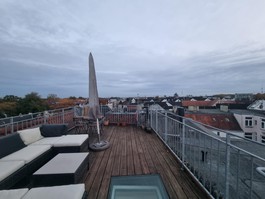 Dachterrasse 21 kvm