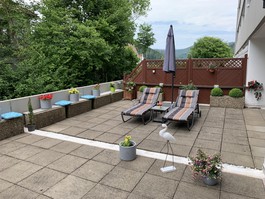 Terrasse mit Ausblick