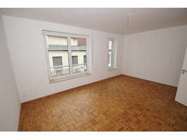 Schlafzimmer ohne Möbel