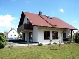 Rückansischt Haus