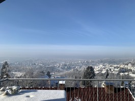 Ausblick Wohnzimmer