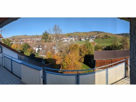 Balkon mit Aussicht