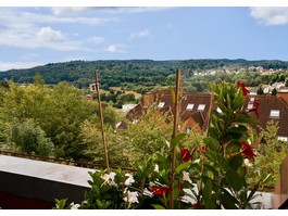 Ausblick Balkon