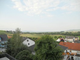 Blick vom Balkon 