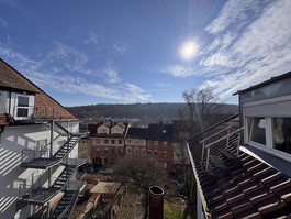 Fernblick Balkon