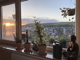 Ausblick Schlafzimmer